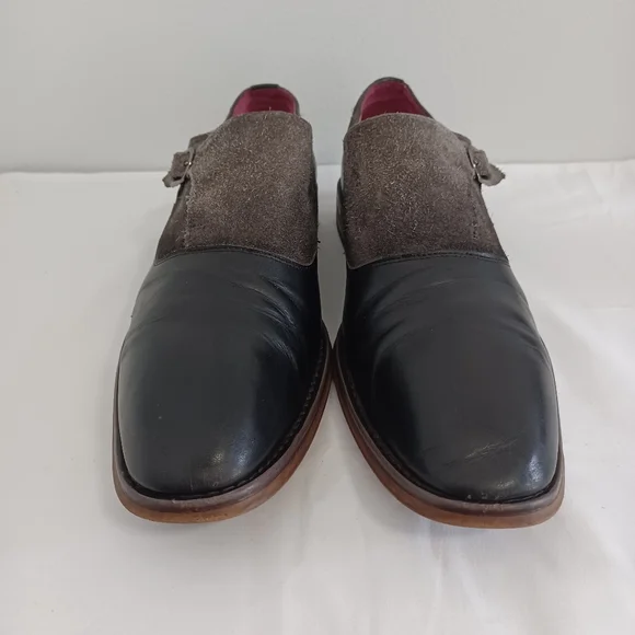 Vintage Foundty Co mens  size9 leather and suede monk strap black Vintage Foundry Co. | Men main image 3